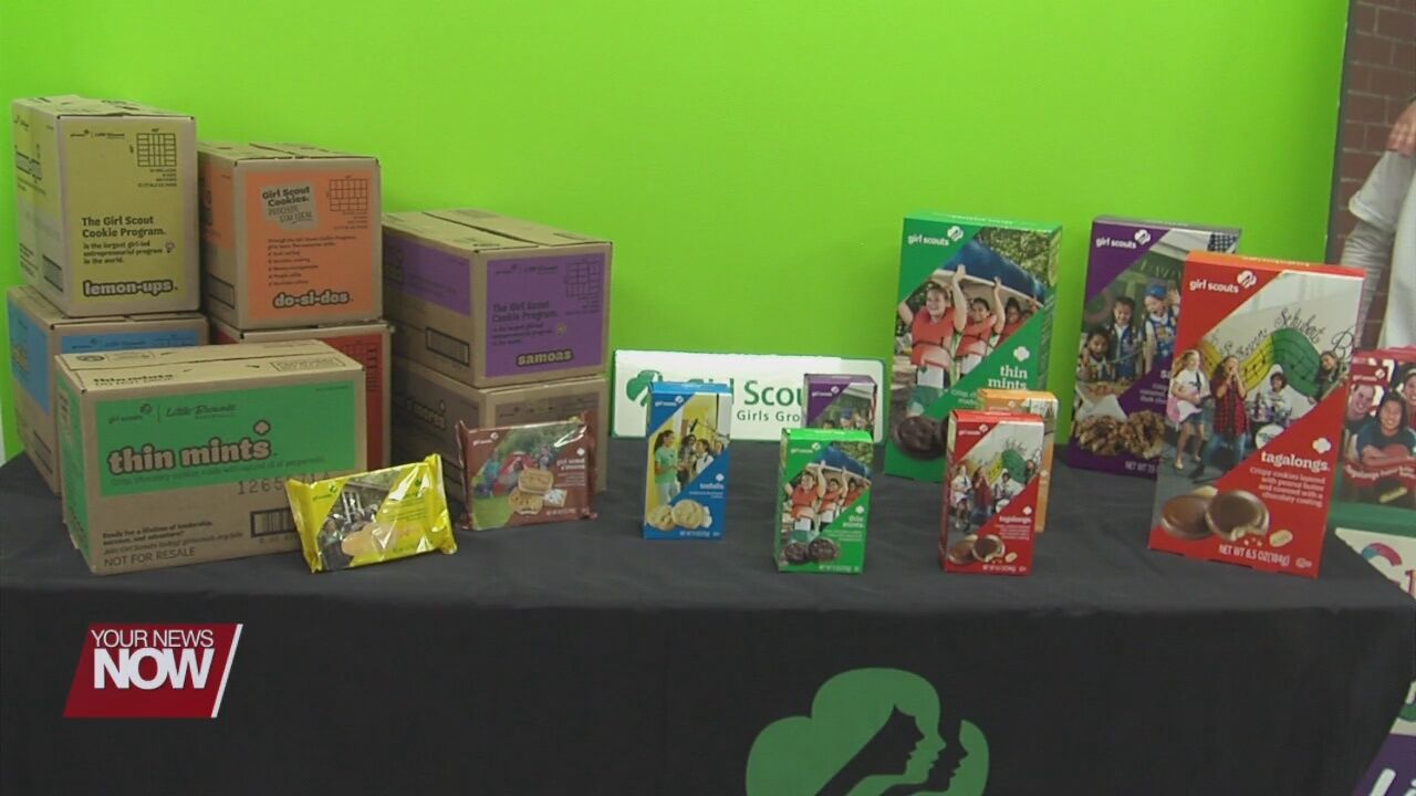Girl Scout cookies have returned in the Greater Lima Area